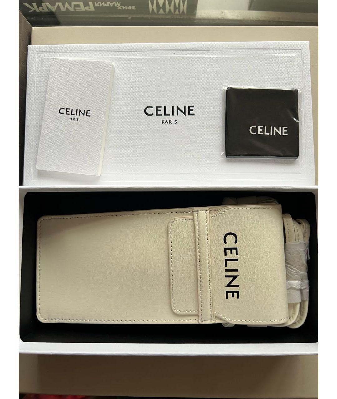 CELINE Черные пластиковые солнцезащитные очки, фото 4