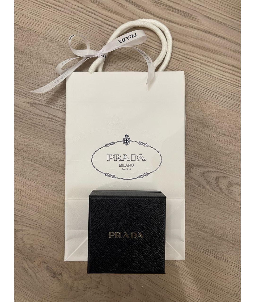 PRADA Зеленая кожаная булавка / брошь, фото 6