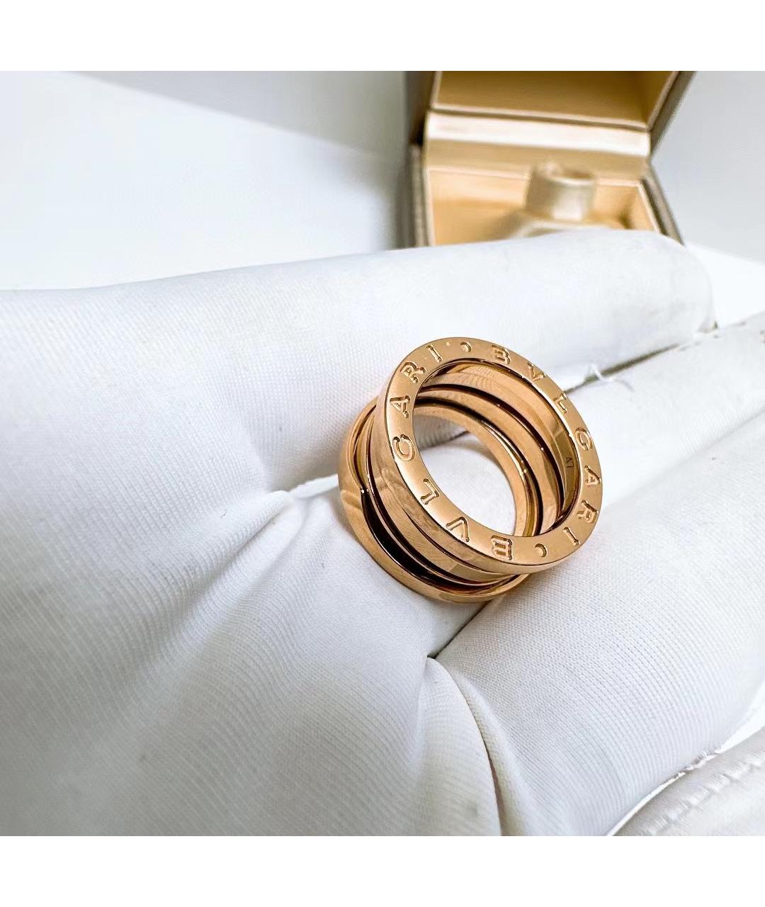 BVLGARI Золотое кольцо из розового золота, фото 3