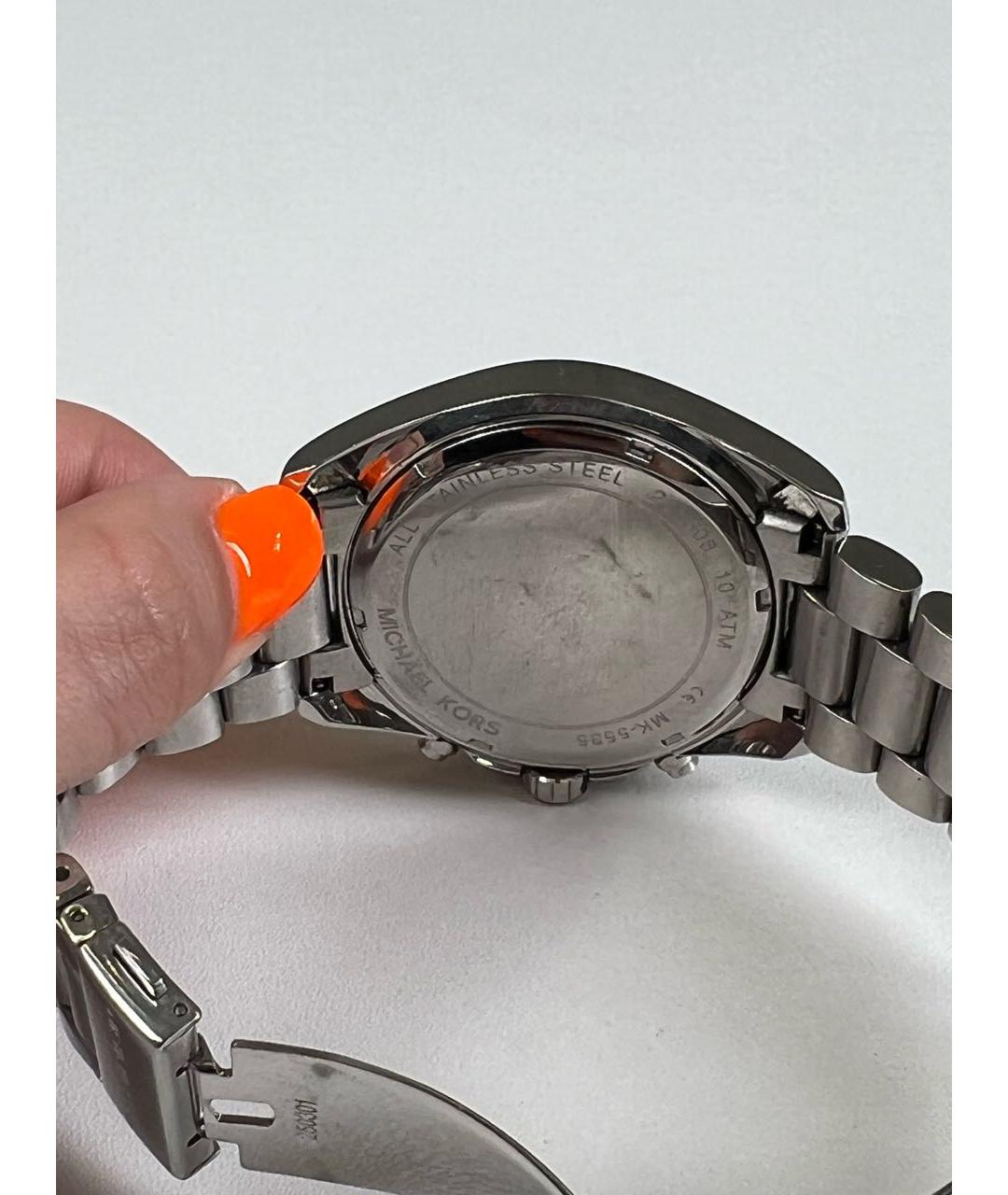 MICHAEL KORS Серебряные часы, фото 3