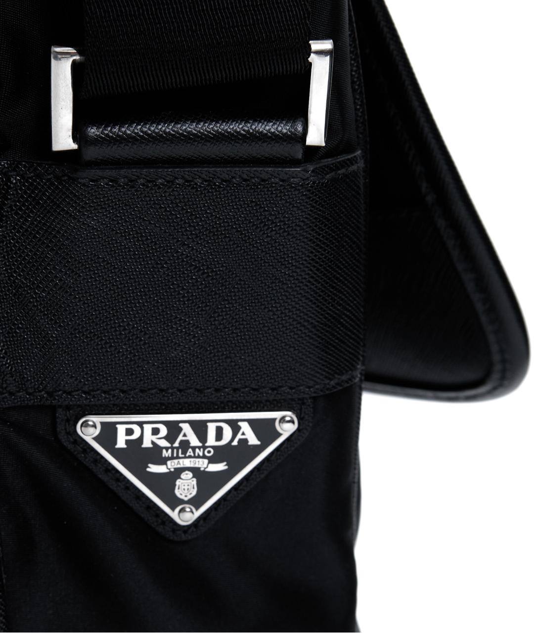 PRADA Черная сумка на плечо, фото 3