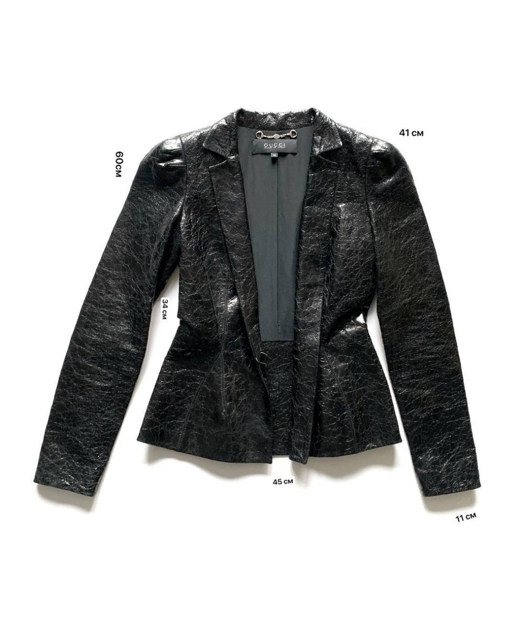 GUCCI Кожаный жакет/пиджак, фото 3
