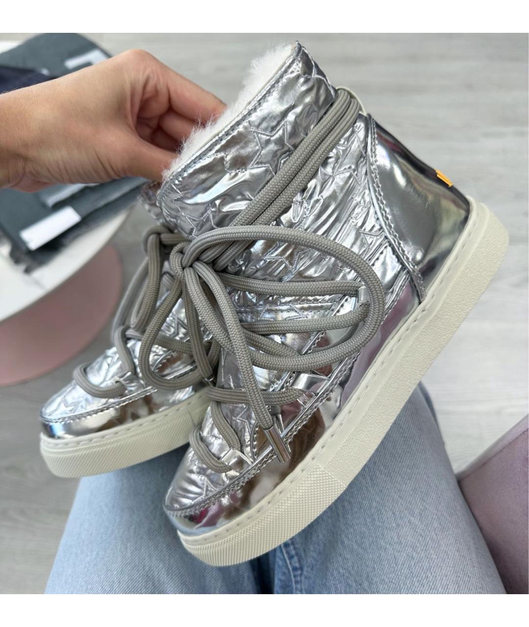 INUIKII Серебряные ботинки, фото 6