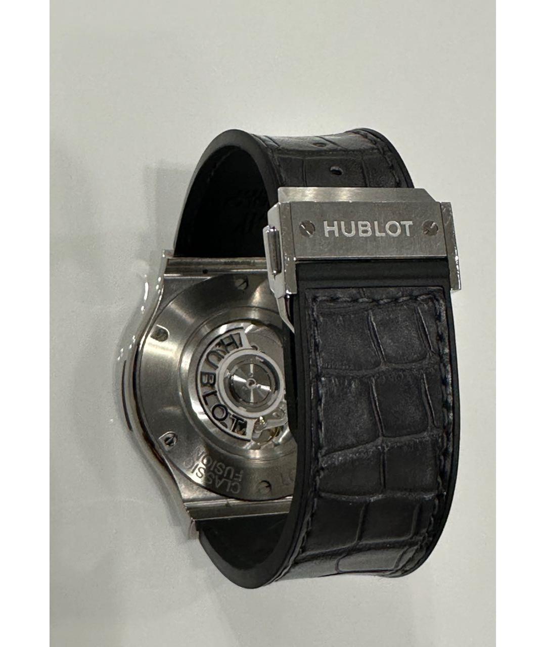 HUBLOT Серые титановые часы, фото 3