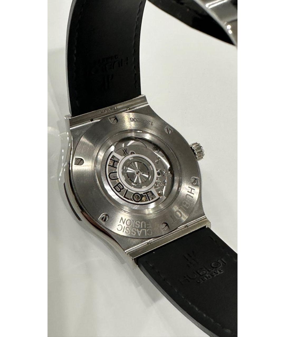HUBLOT Серые титановые часы, фото 2