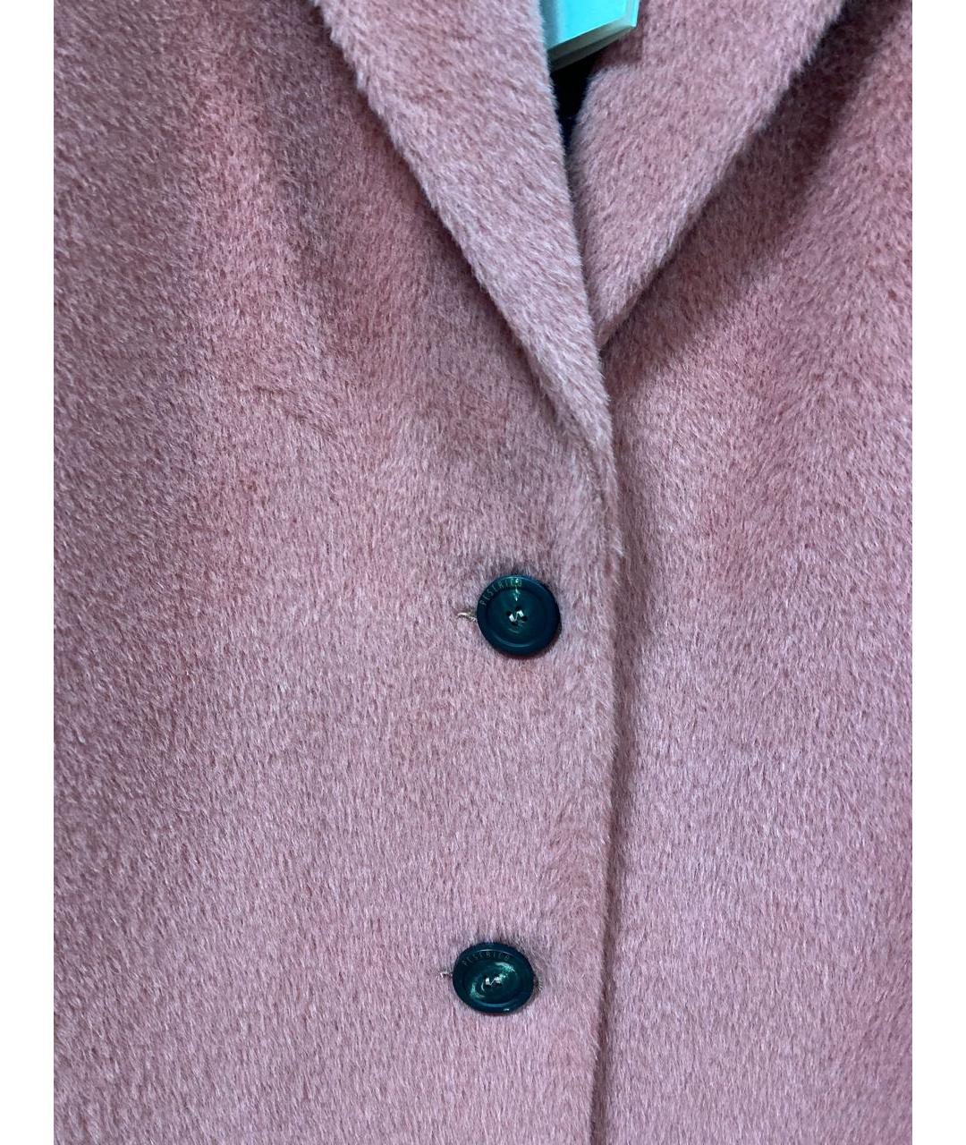 PESERICO Коралловое шерстяное пальто, фото 4