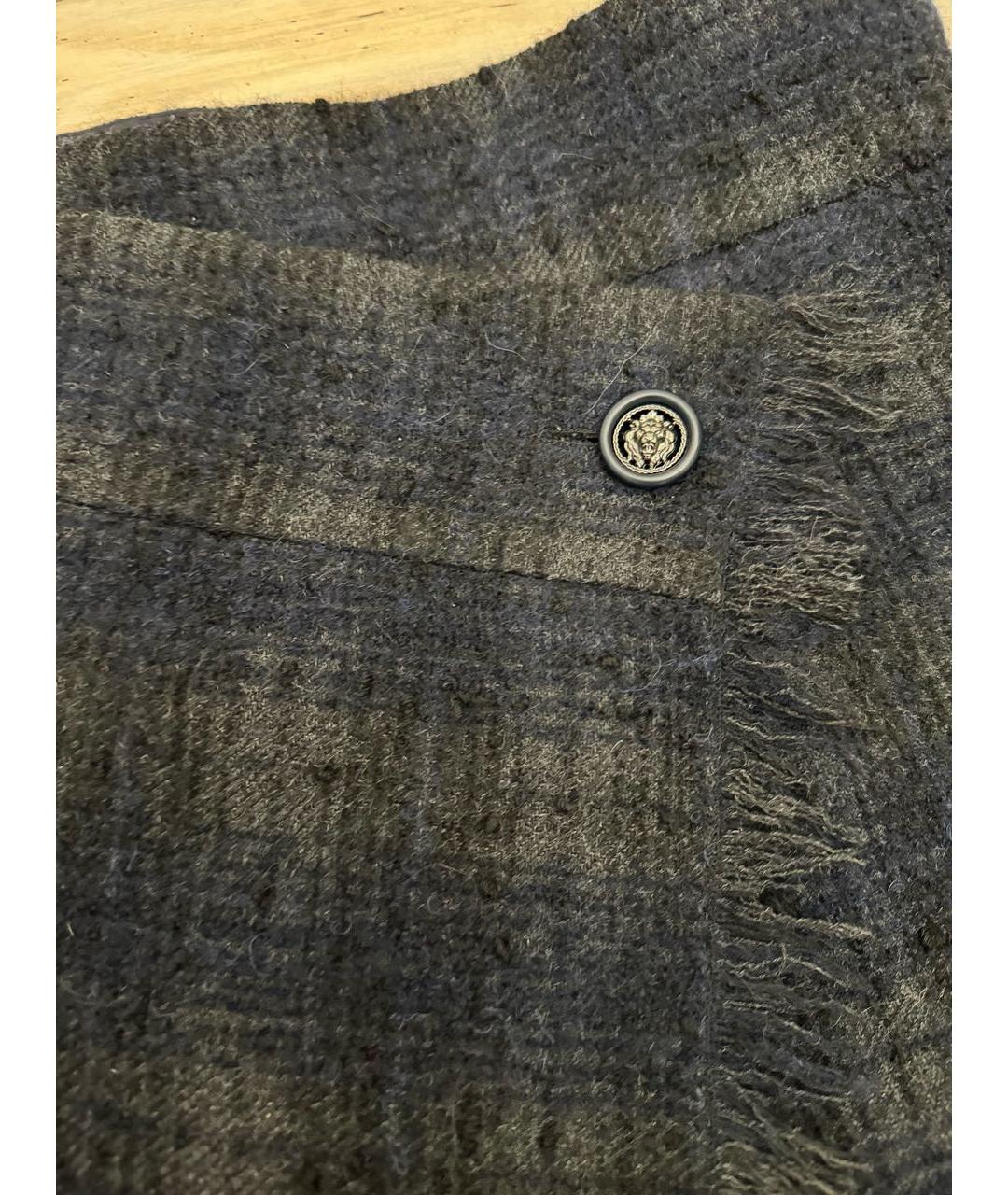 CHANEL Темно-синий твидовый костюм с юбками, фото 6