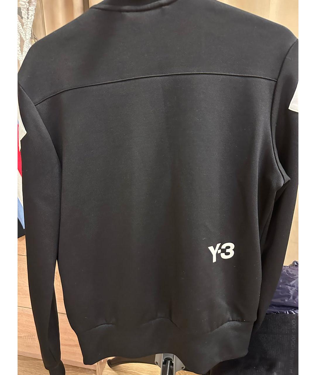 YOHJI YAMAMOTO Черная полиэстеровая спортивная куртка, фото 2