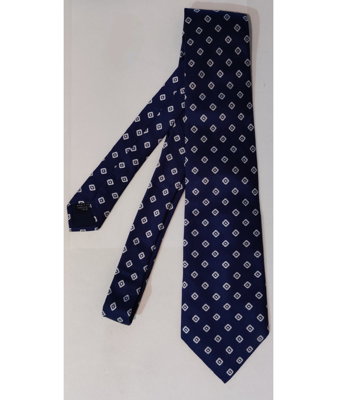 CANALI Синий шелковый галстук, фото 5