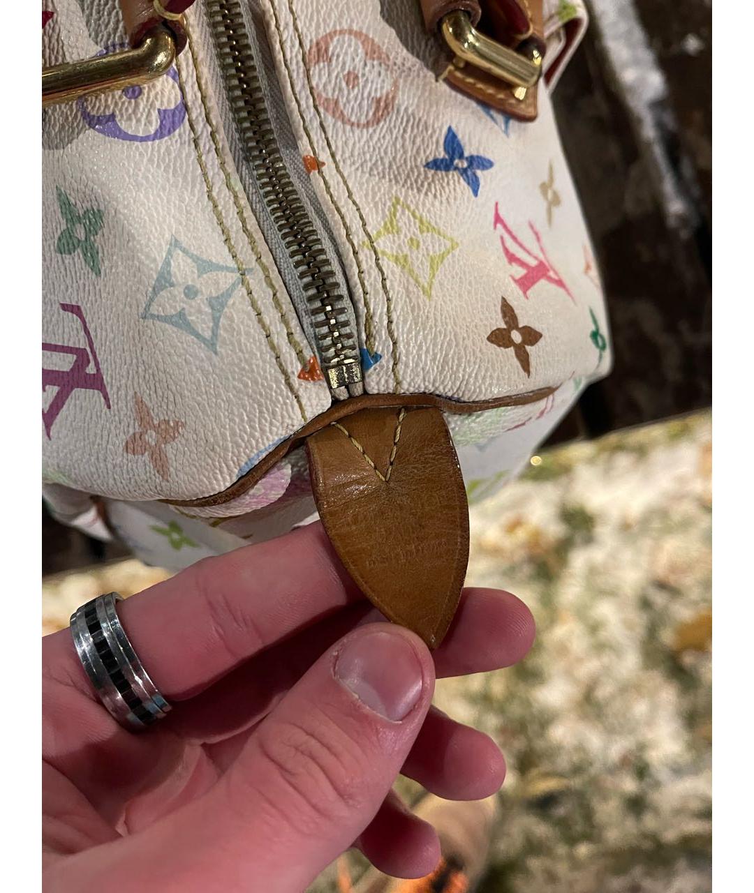 LOUIS VUITTON Мульти кожаная сумка с короткими ручками, фото 5