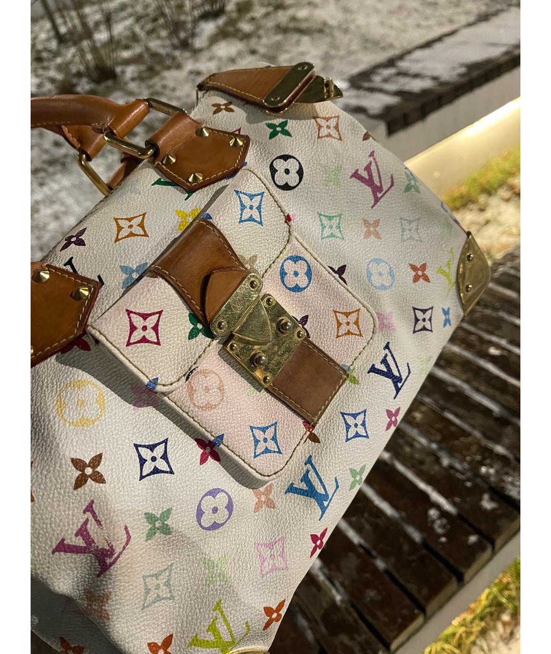 LOUIS VUITTON Мульти кожаная сумка с короткими ручками, фото 4