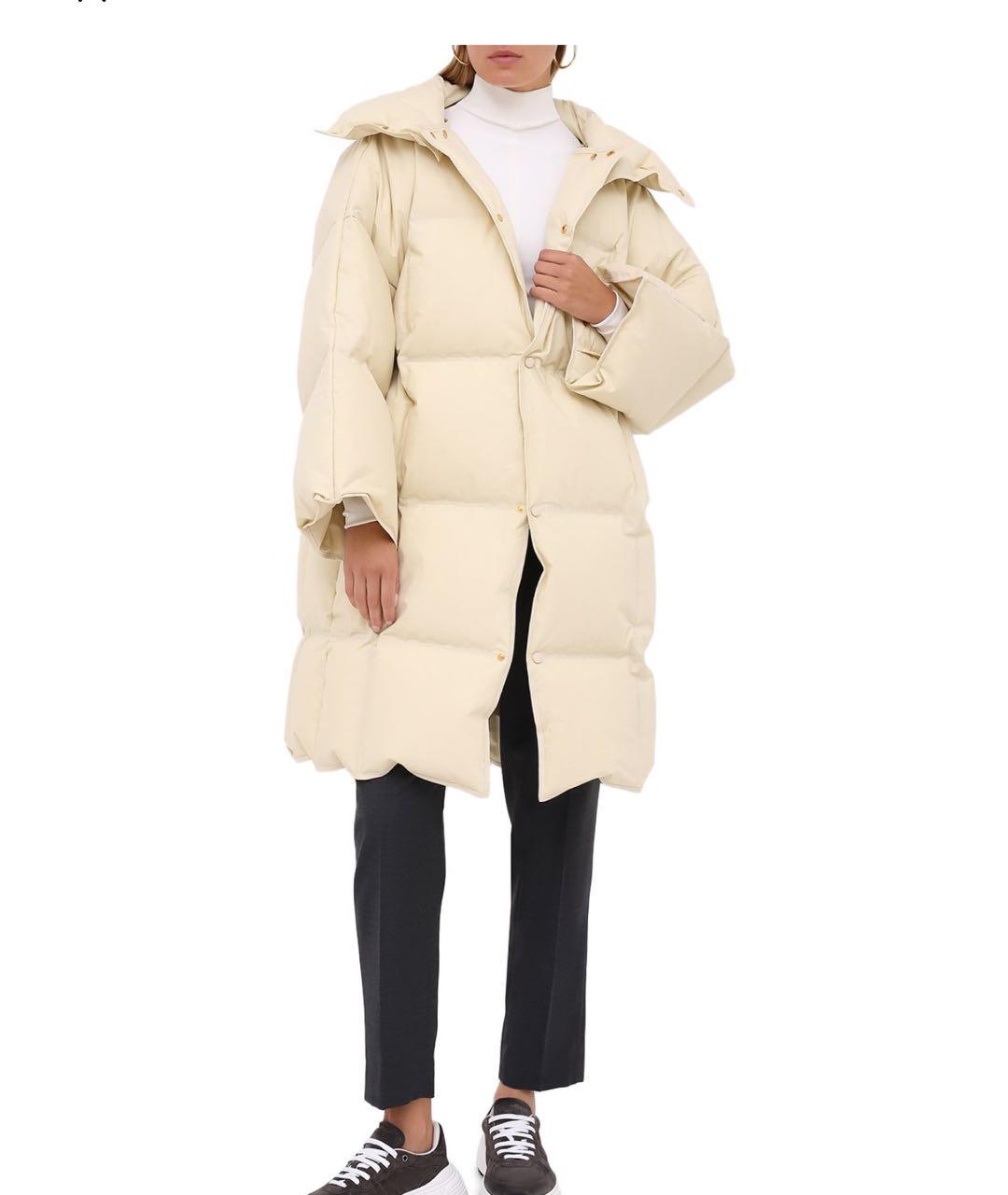 BOTTEGA VENETA Бежевый пуховик, фото 3