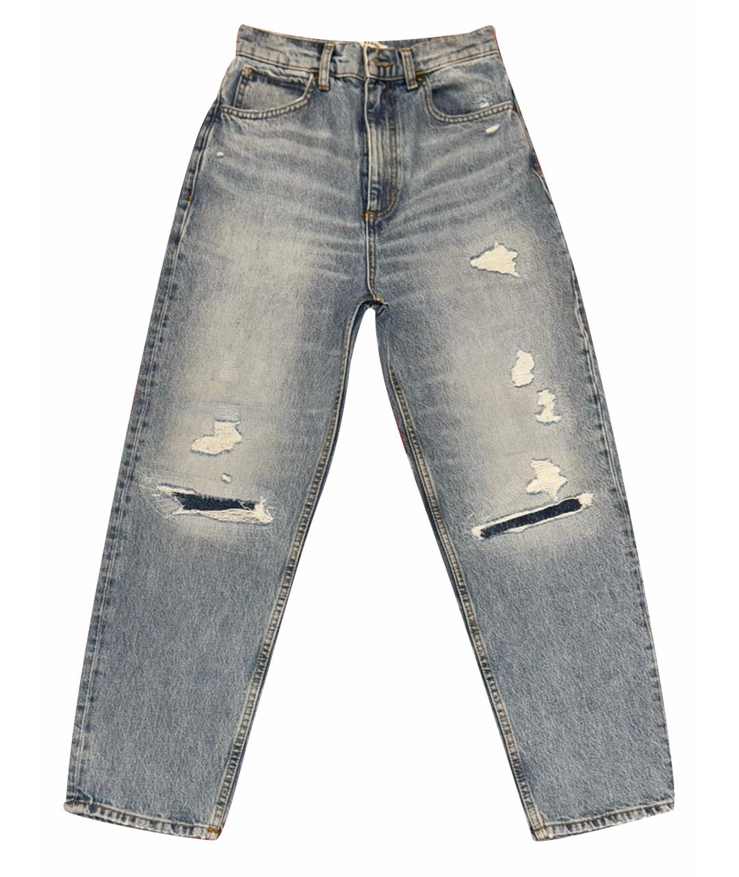 SANDRO Голубые прямые джинсы, фото 1