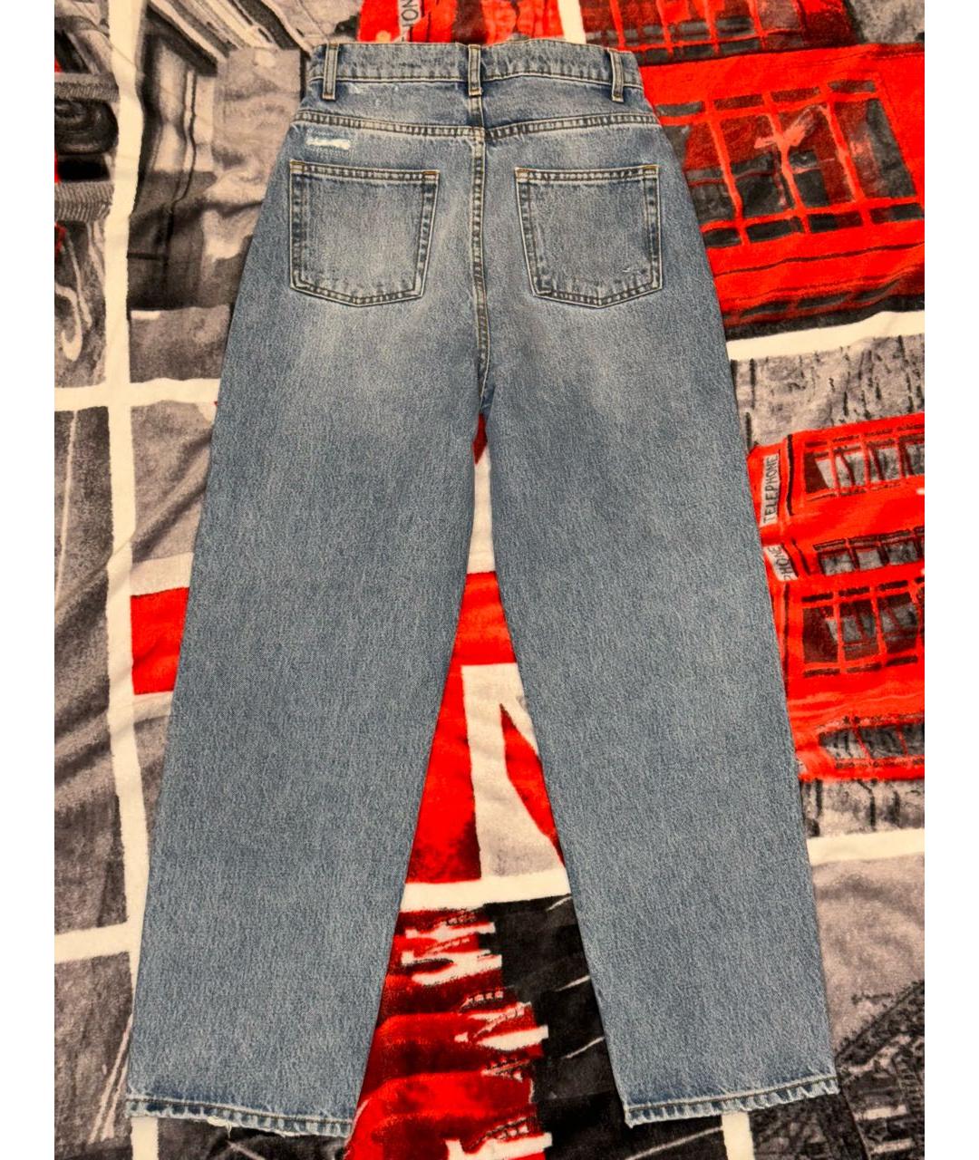 SANDRO Голубые прямые джинсы, фото 2
