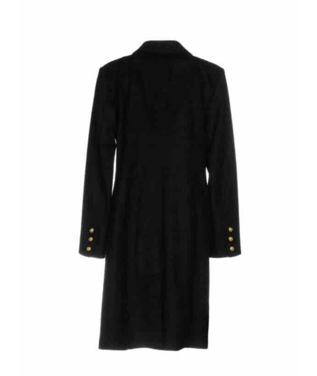 CAVALLI CLASS Черное шерстяное пальто, фото 2