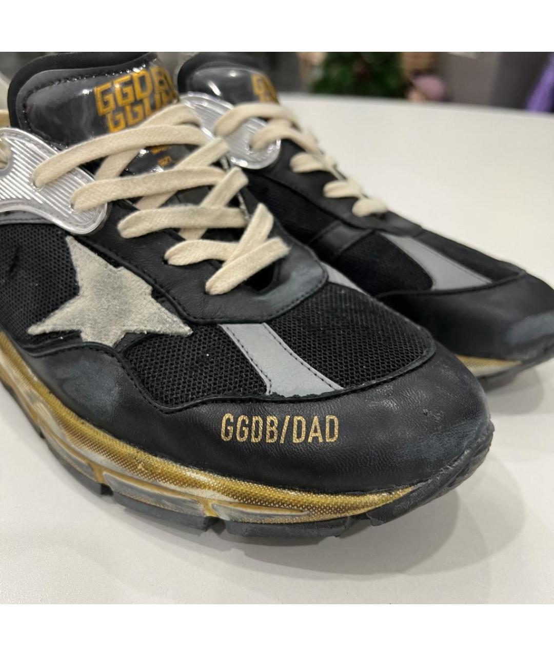 GOLDEN GOOSE DELUXE BRAND Кожаные низкие кроссовки / кеды, фото 3