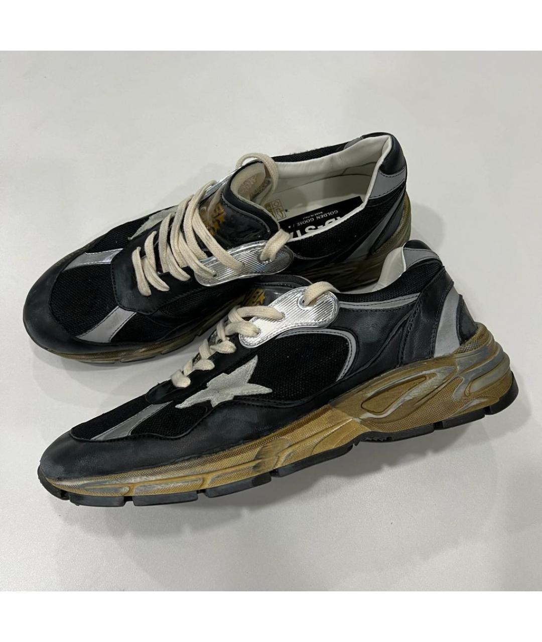 GOLDEN GOOSE DELUXE BRAND Кожаные низкие кроссовки / кеды, фото 5