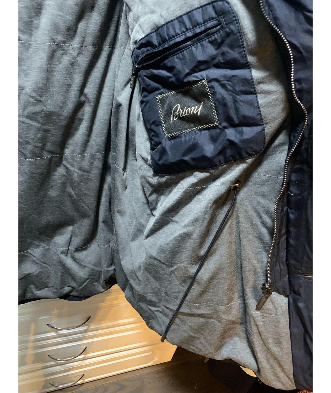 BRIONI Темно-синяя куртка, фото 4