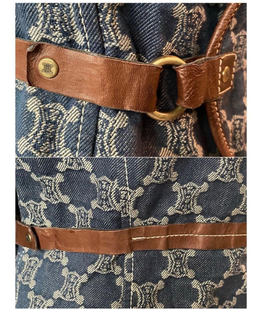 CELINE Синий деним жакет/пиджак, фото 8