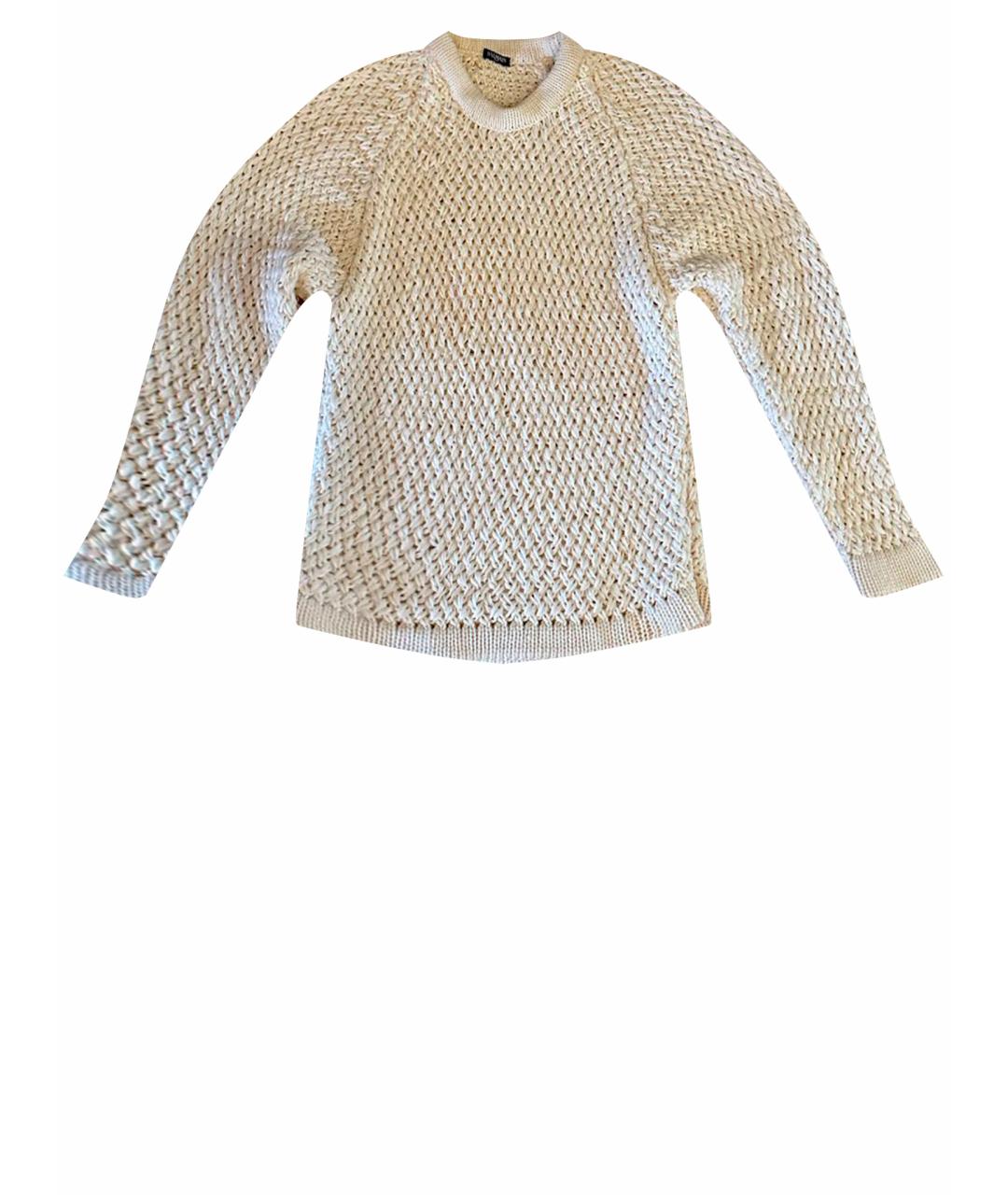 BALMAIN Белый полиамидовый джемпер / свитер, фото 1