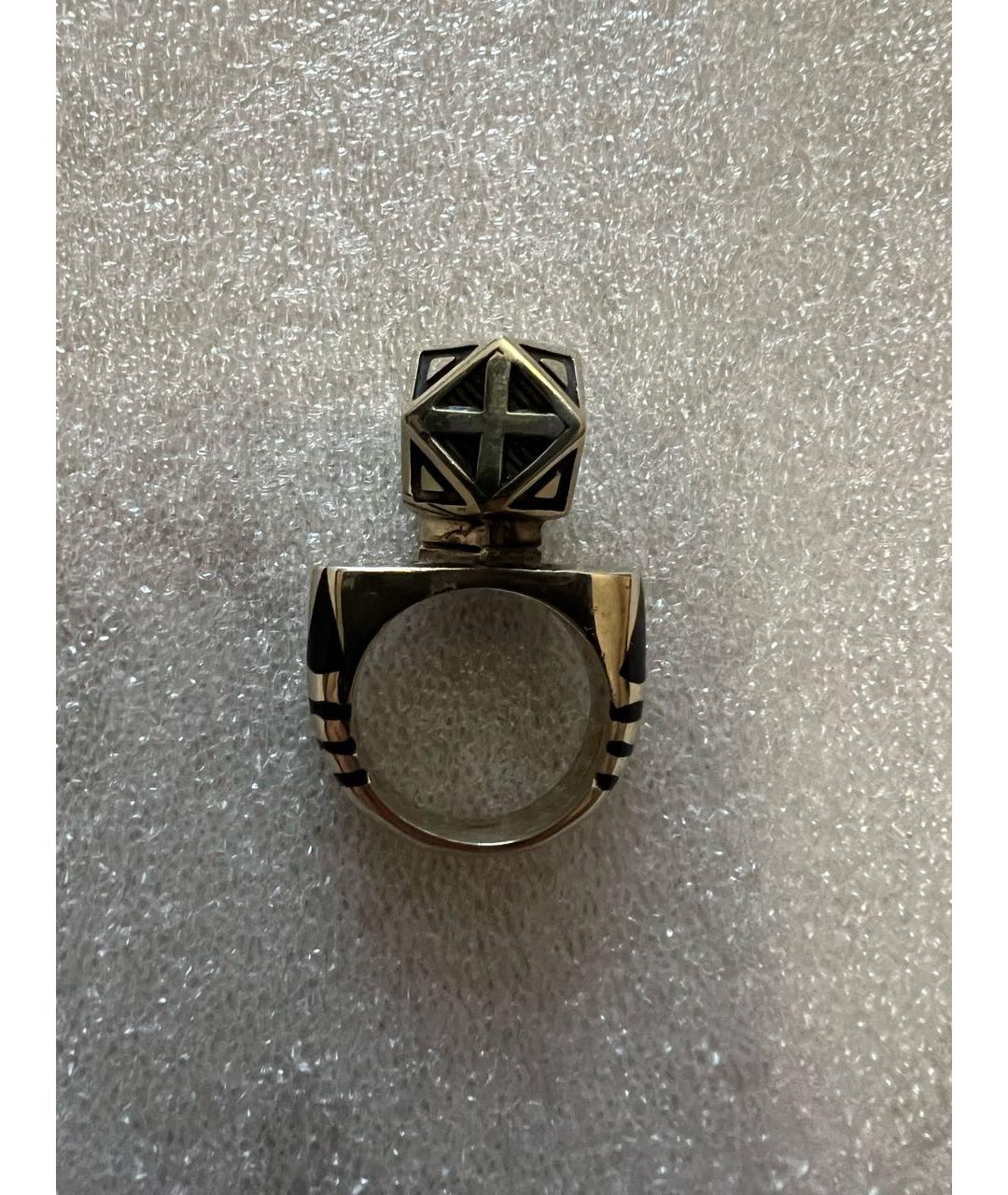 KTZ Желтое металлическое кольцо, фото 3