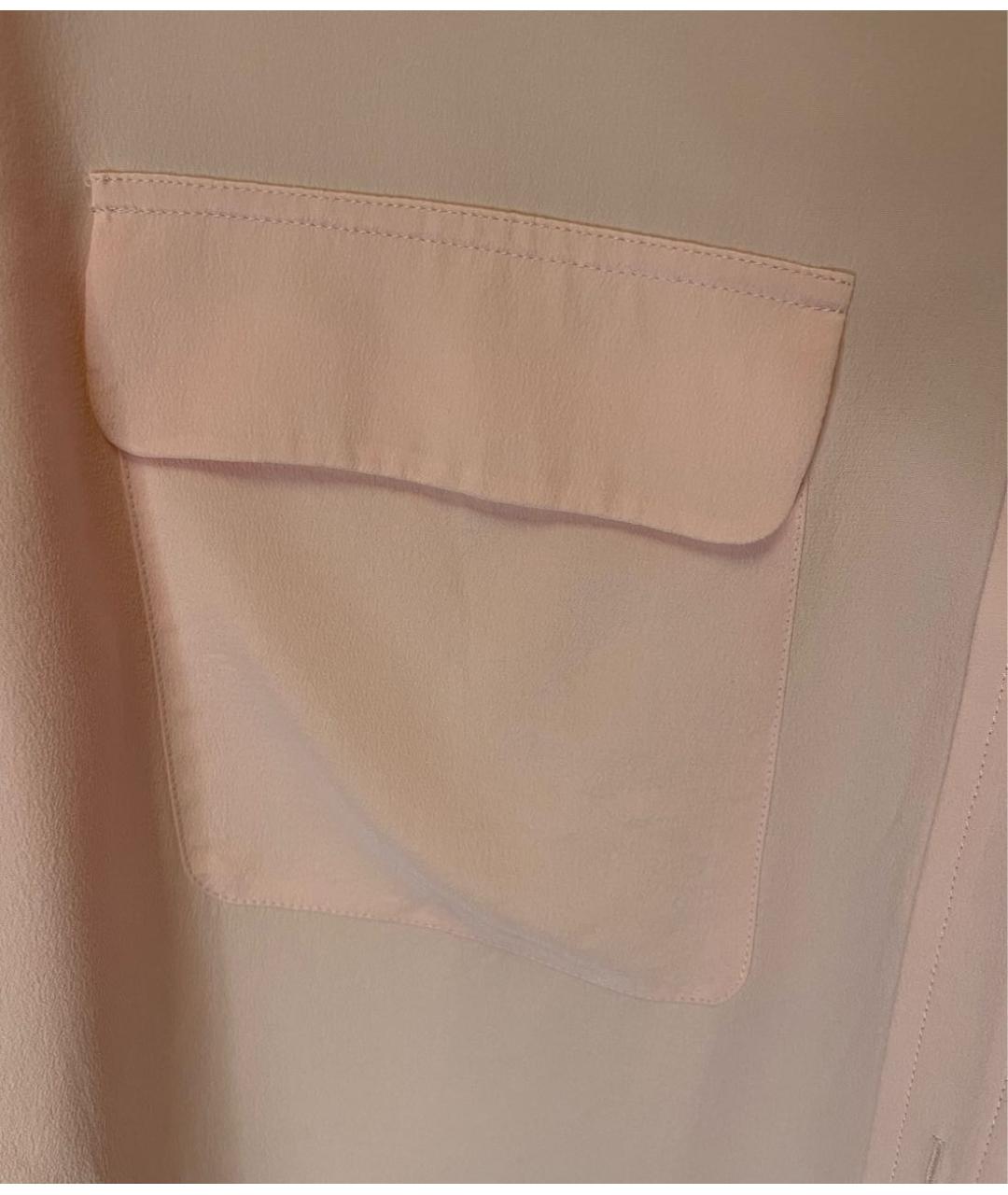 EQUIPMENT Розовая шелковая блузы, фото 4