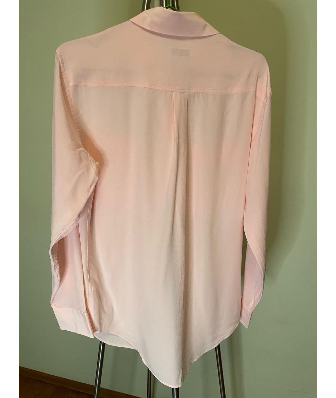 EQUIPMENT Розовая шелковая блузы, фото 2