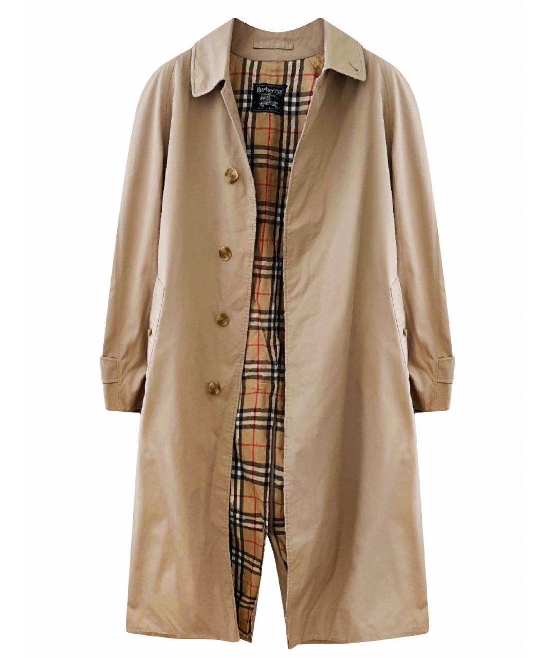 BURBERRY Бежевый тренч / плащ, фото 1