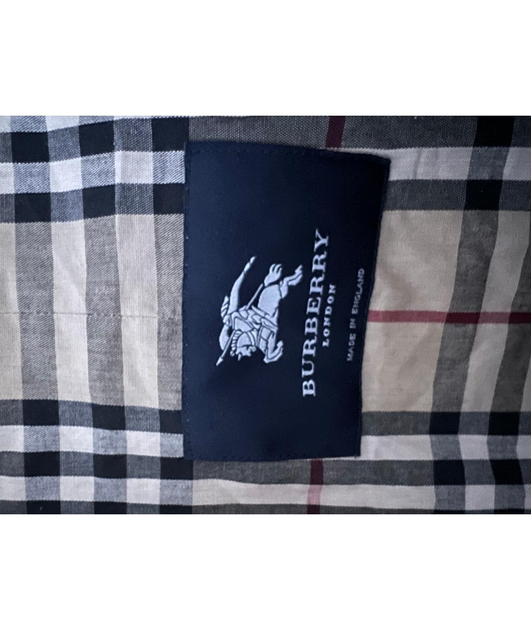 BURBERRY Бежевый тренч / плащ, фото 3