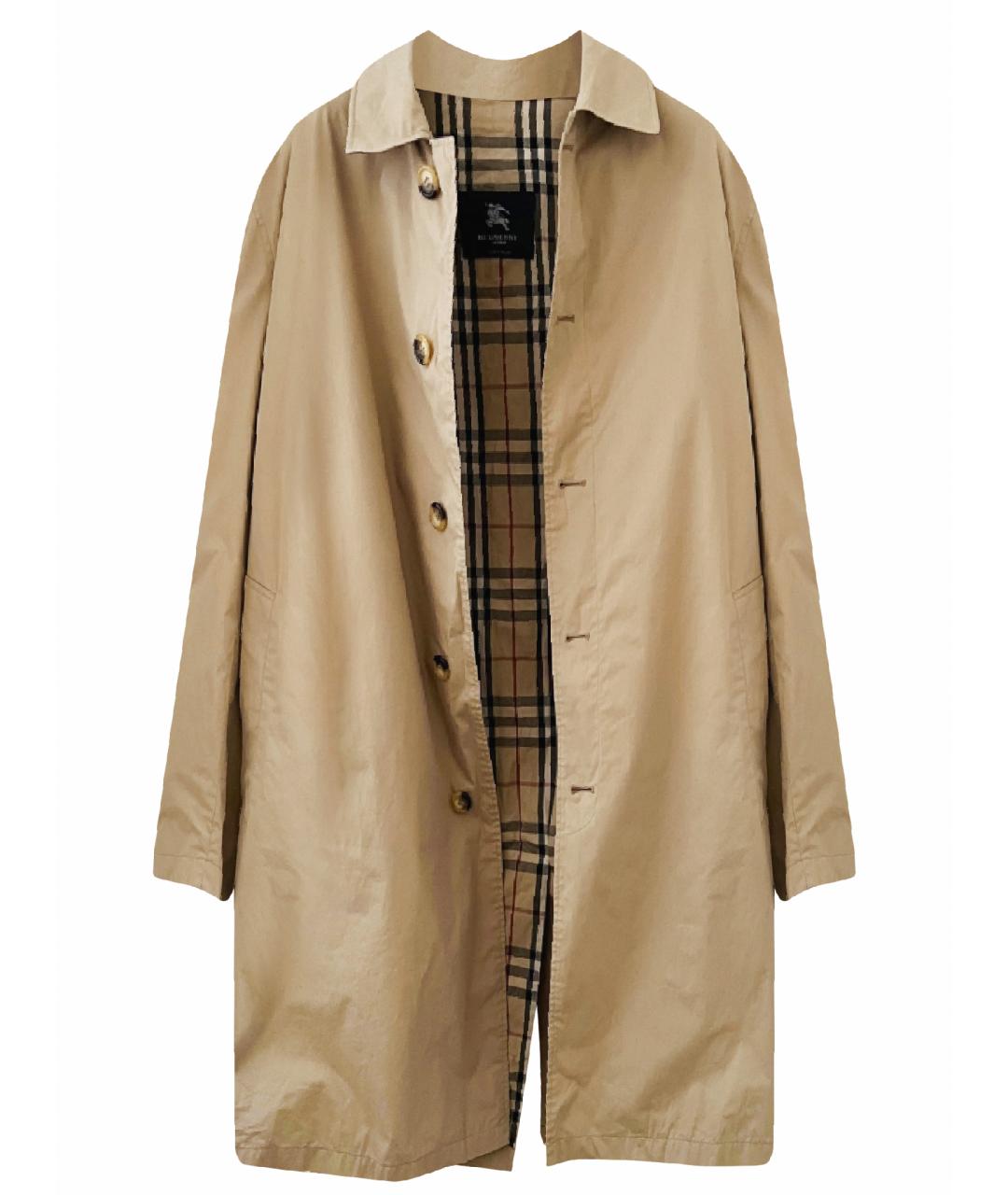 BURBERRY Бежевый тренч / плащ, фото 1