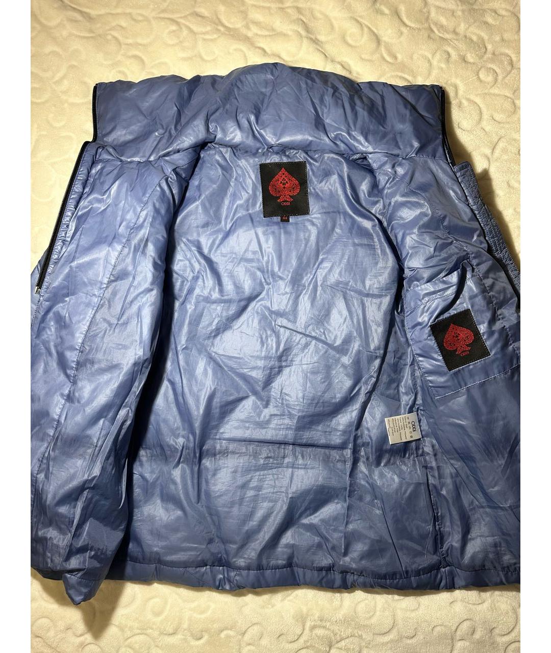 ODRI Синяя полиэстеровая куртка, фото 3