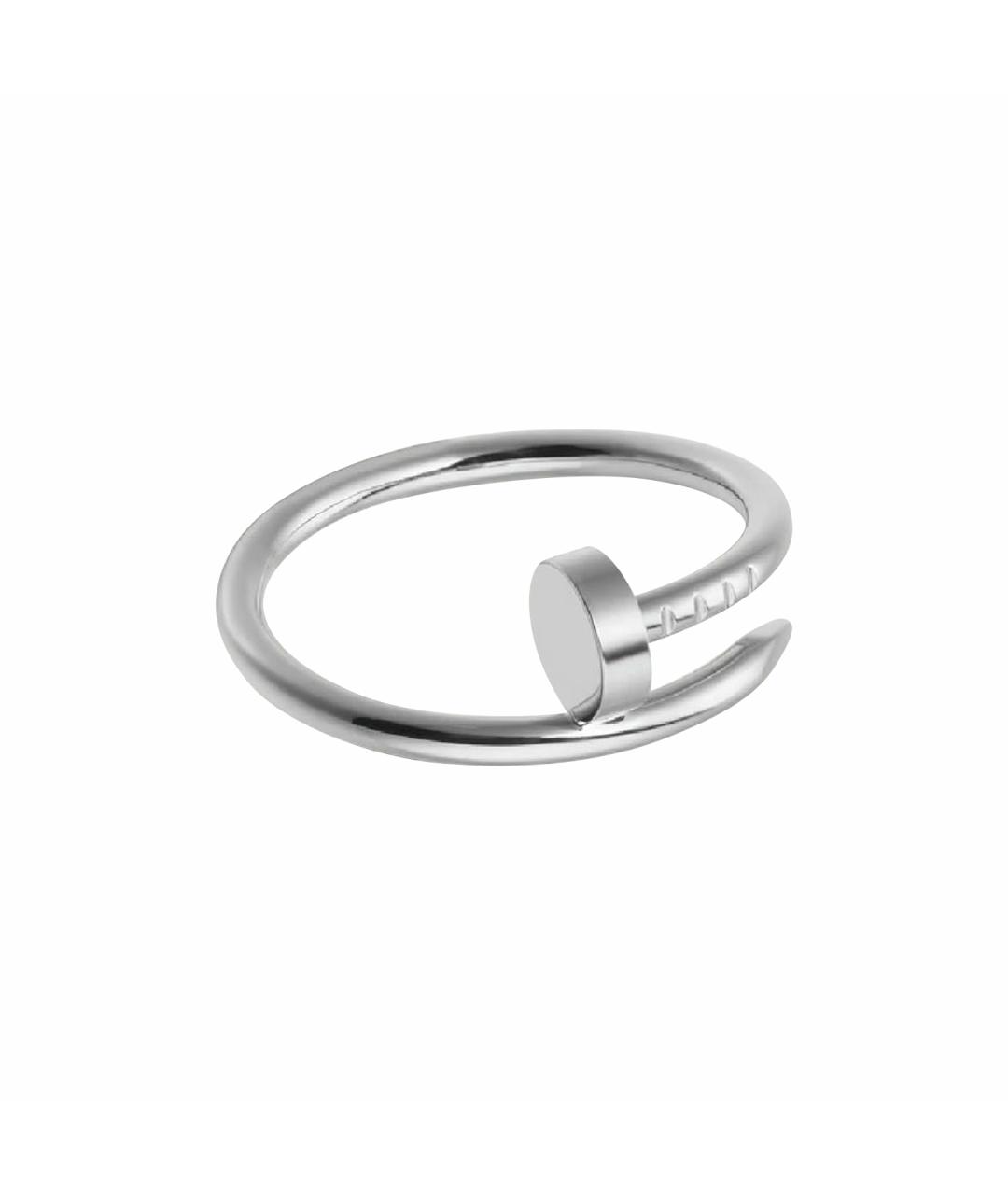 CARTIER Белое кольцо из белого золота Juste un clou для женщин – купить ...