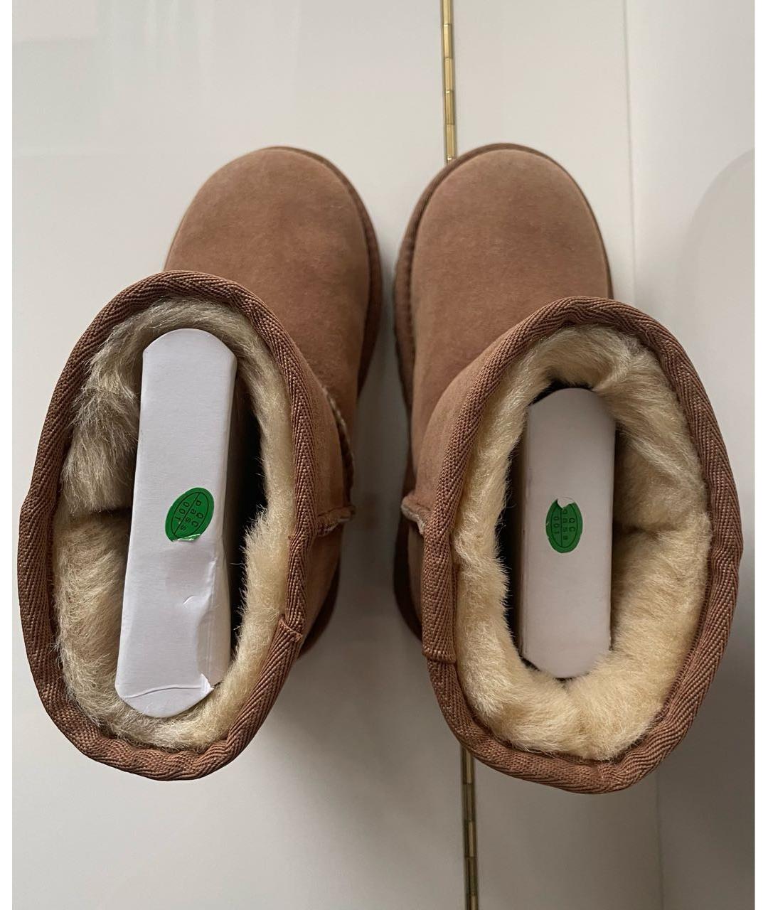 UGG AUSTRALIA Коричневые ботинки, фото 3