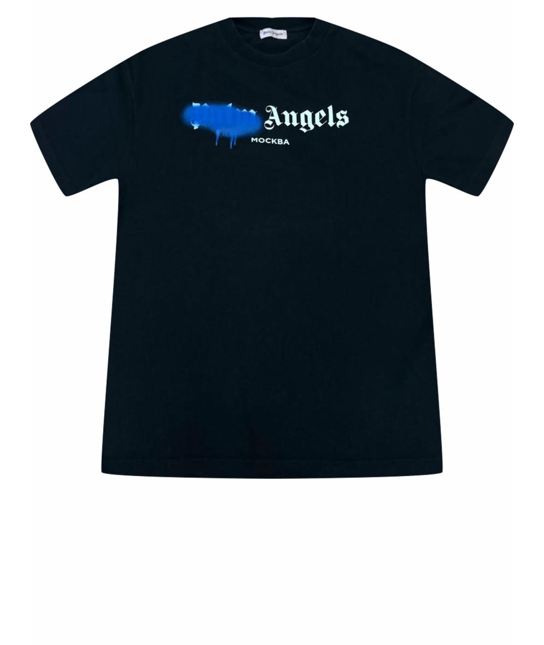 PALM ANGELS Черная футболка, фото 1