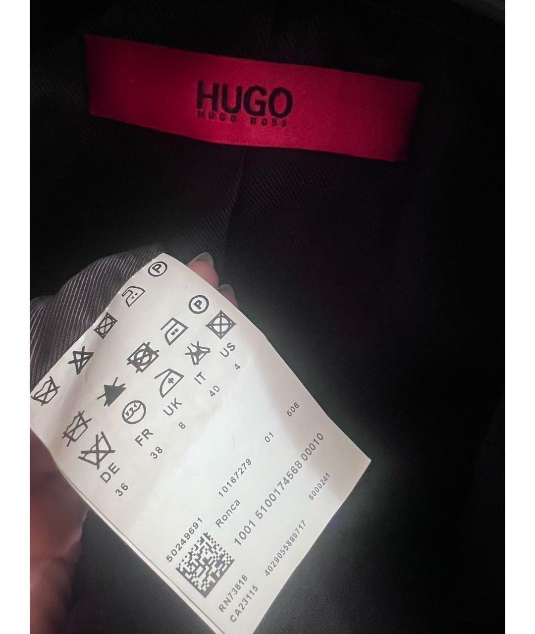 HUGO BOSS Черный жилет, фото 3