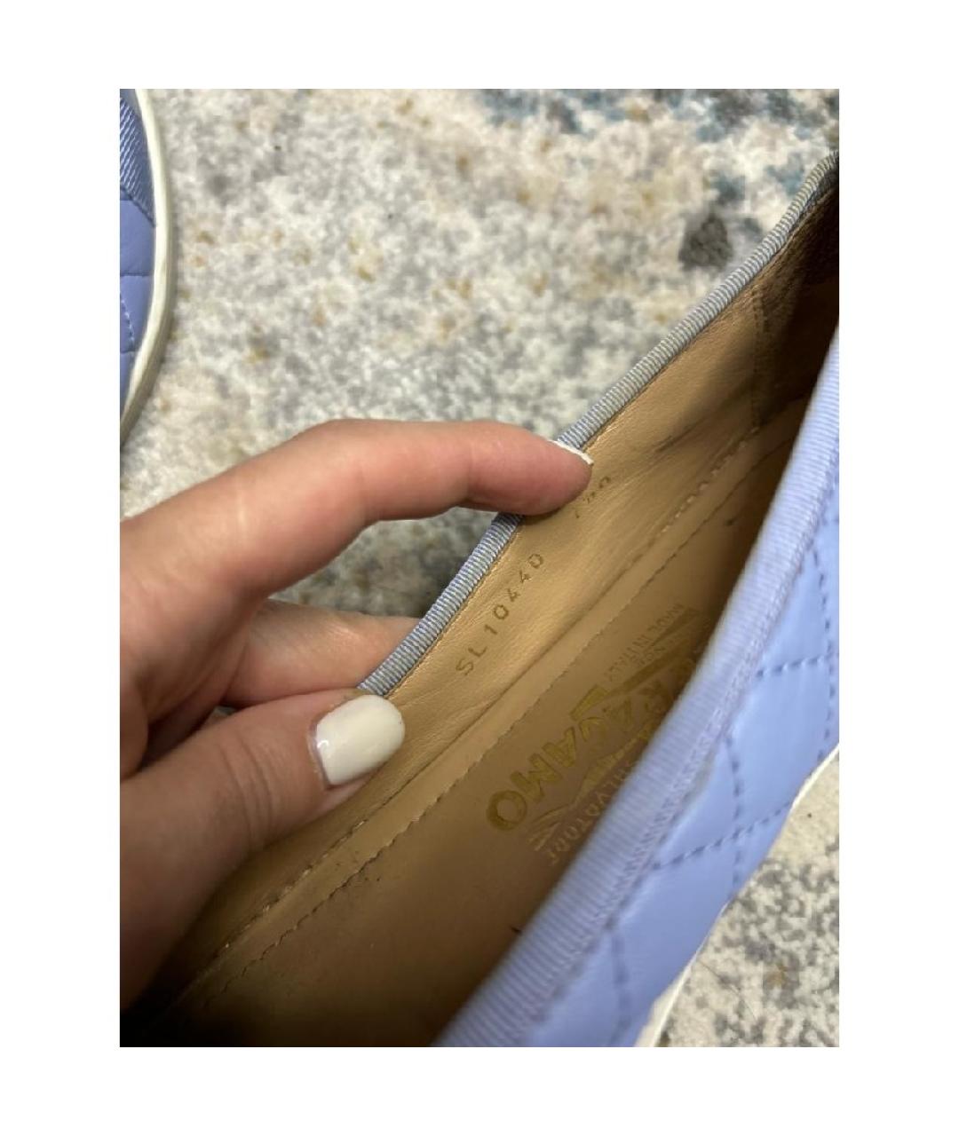 FERRAGAMO Кожаные туфли, фото 5