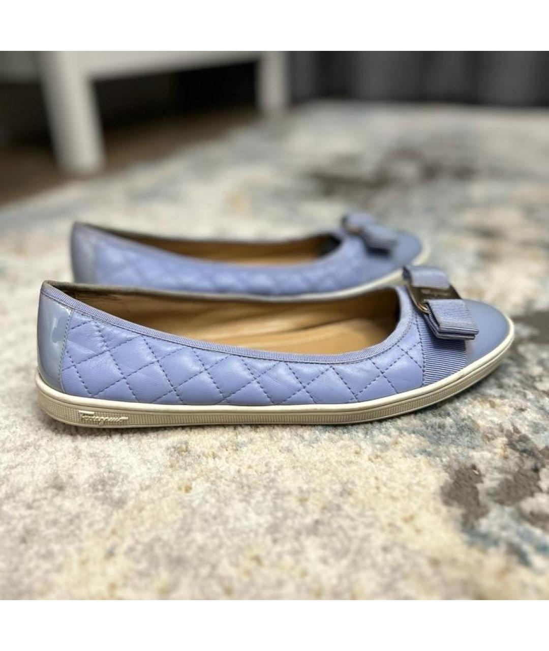 FERRAGAMO Кожаные туфли, фото 9