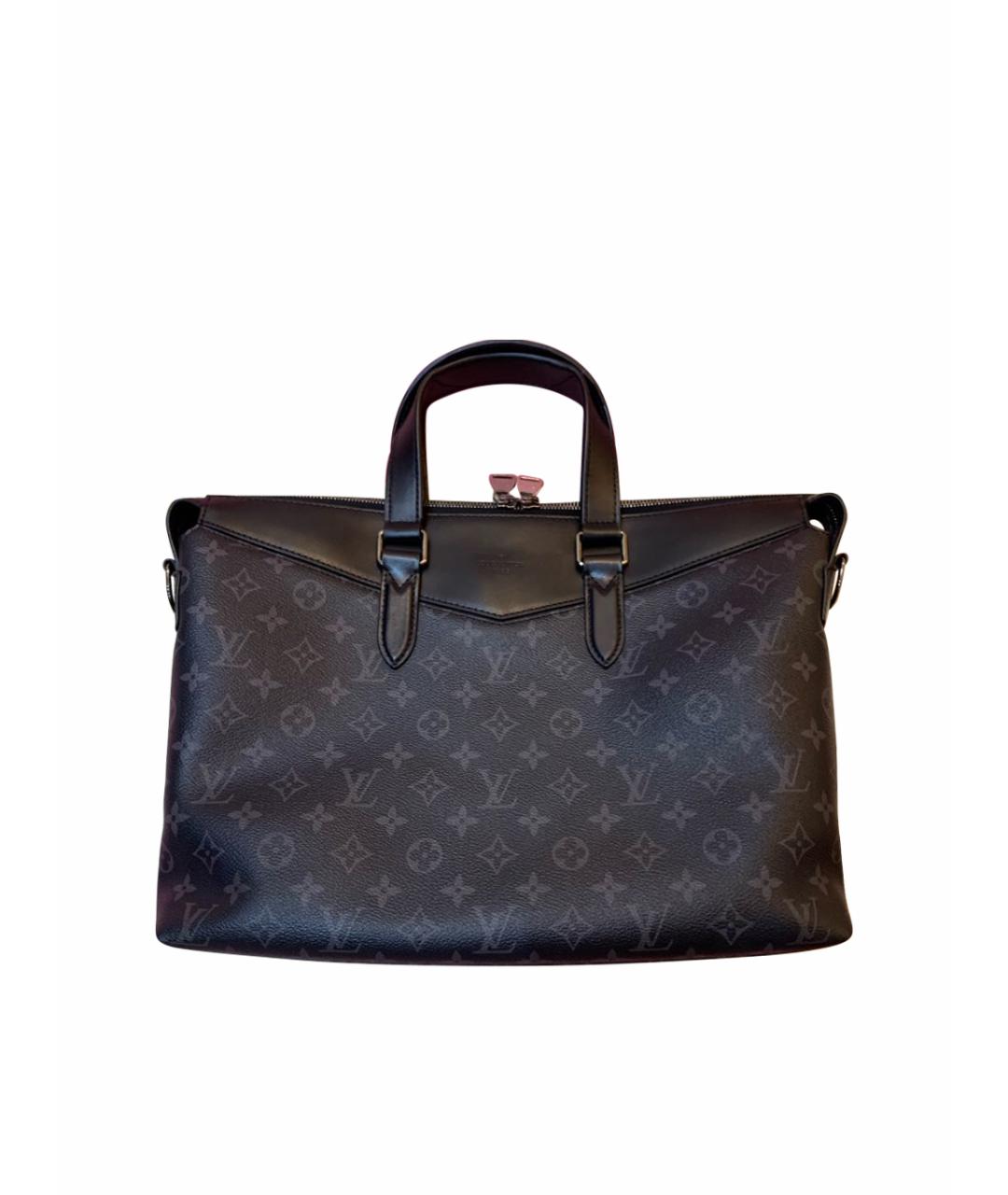 LOUIS VUITTON Черный портфель, фото 1