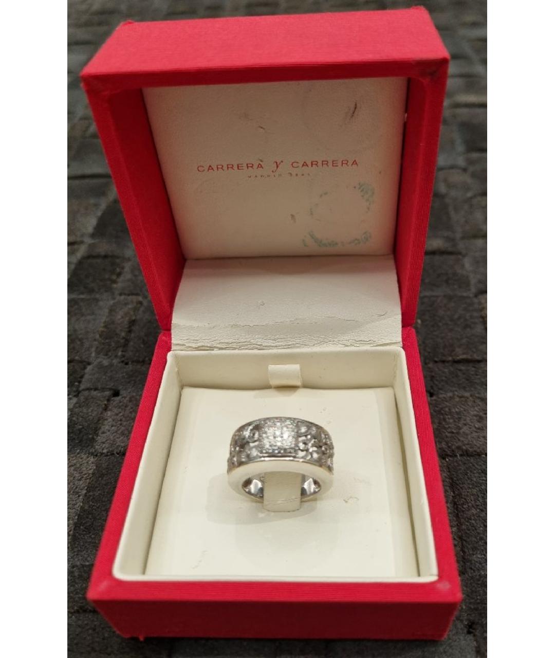 CARRERA Y CARRERA Серебряное кольцо из белого золота, фото 6