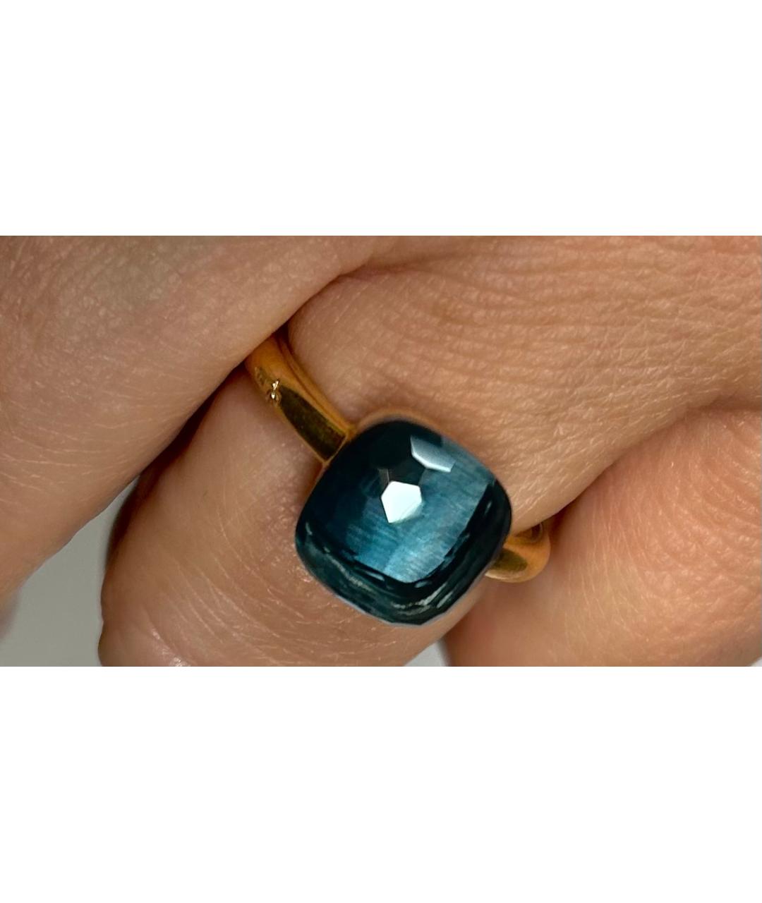 POMELLATO Синее кольцо из розового золота, фото 2