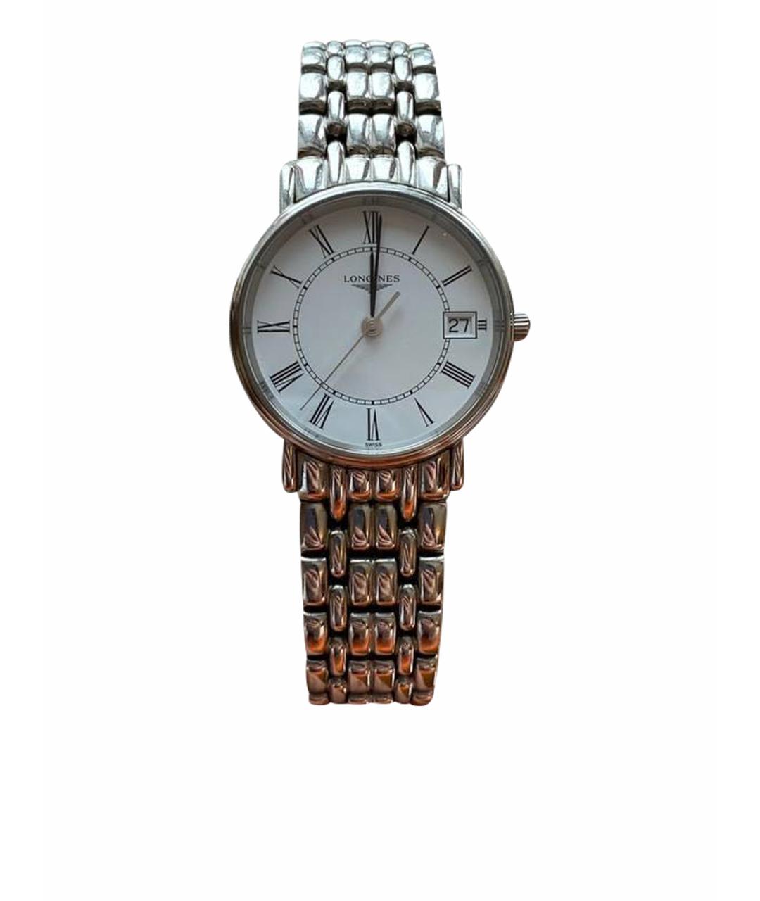 LONGINES Серебряные стальные часы, фото 1
