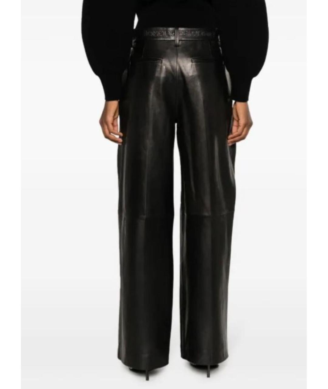 ALEXANDER WANG Черные прямые брюки, фото 6