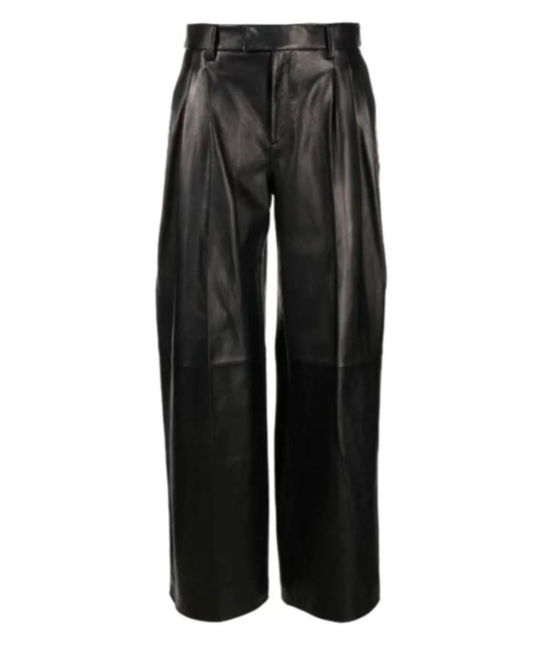 ALEXANDER WANG Черные прямые брюки, фото 1