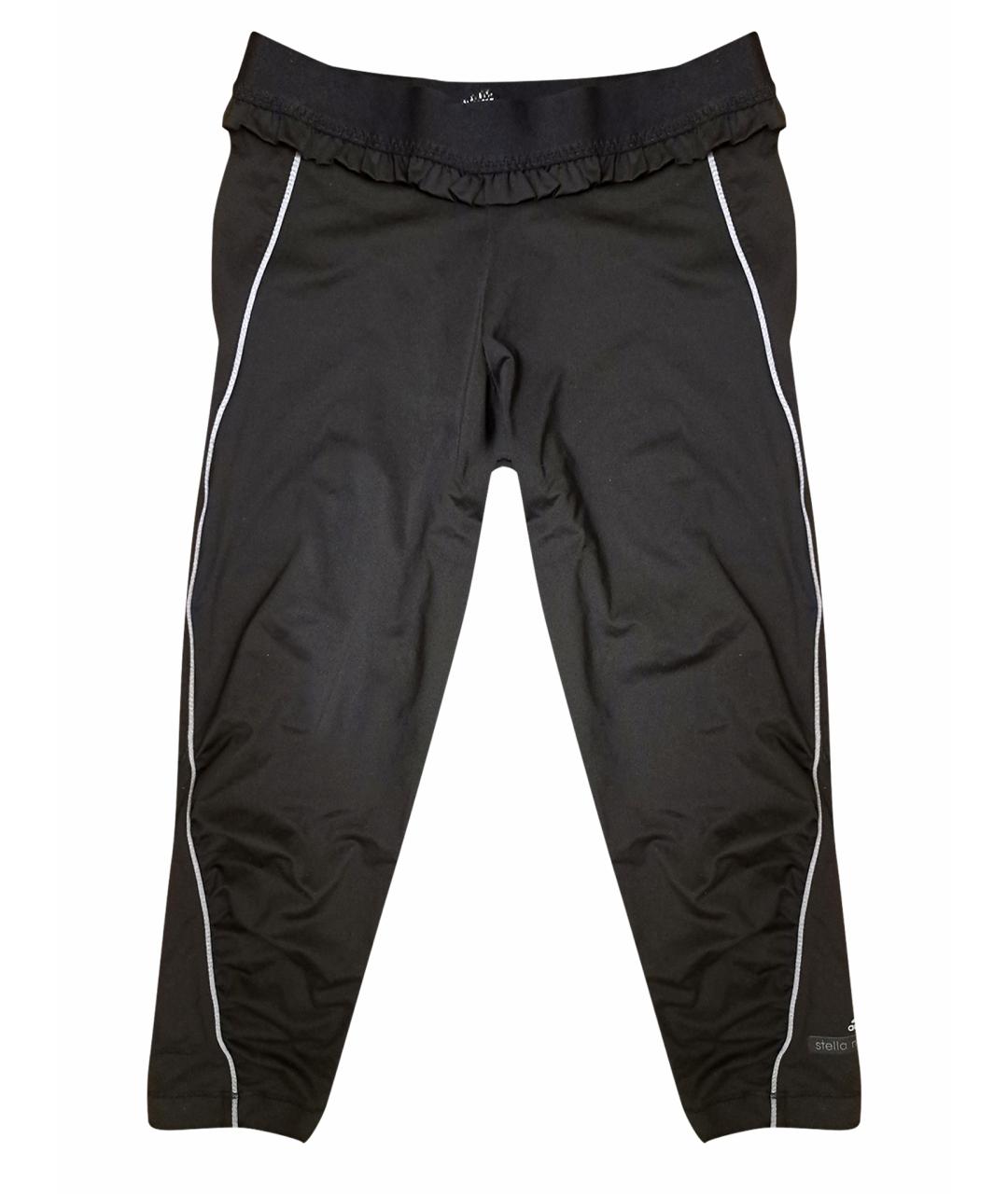 ADIDAS BY STELLA MCCARTNEY Черные полиэстеровые спортивные брюки и шорты, фото 1