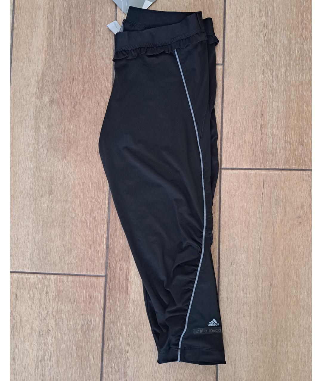 ADIDAS BY STELLA MCCARTNEY Черные полиэстеровые спортивные брюки и шорты, фото 2