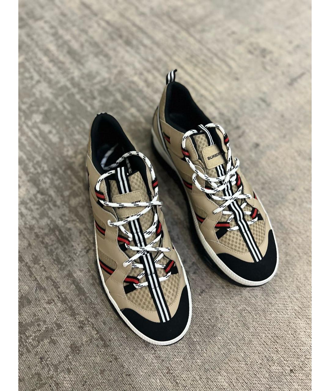 BURBERRY Мульти низкие кроссовки / кеды, фото 2