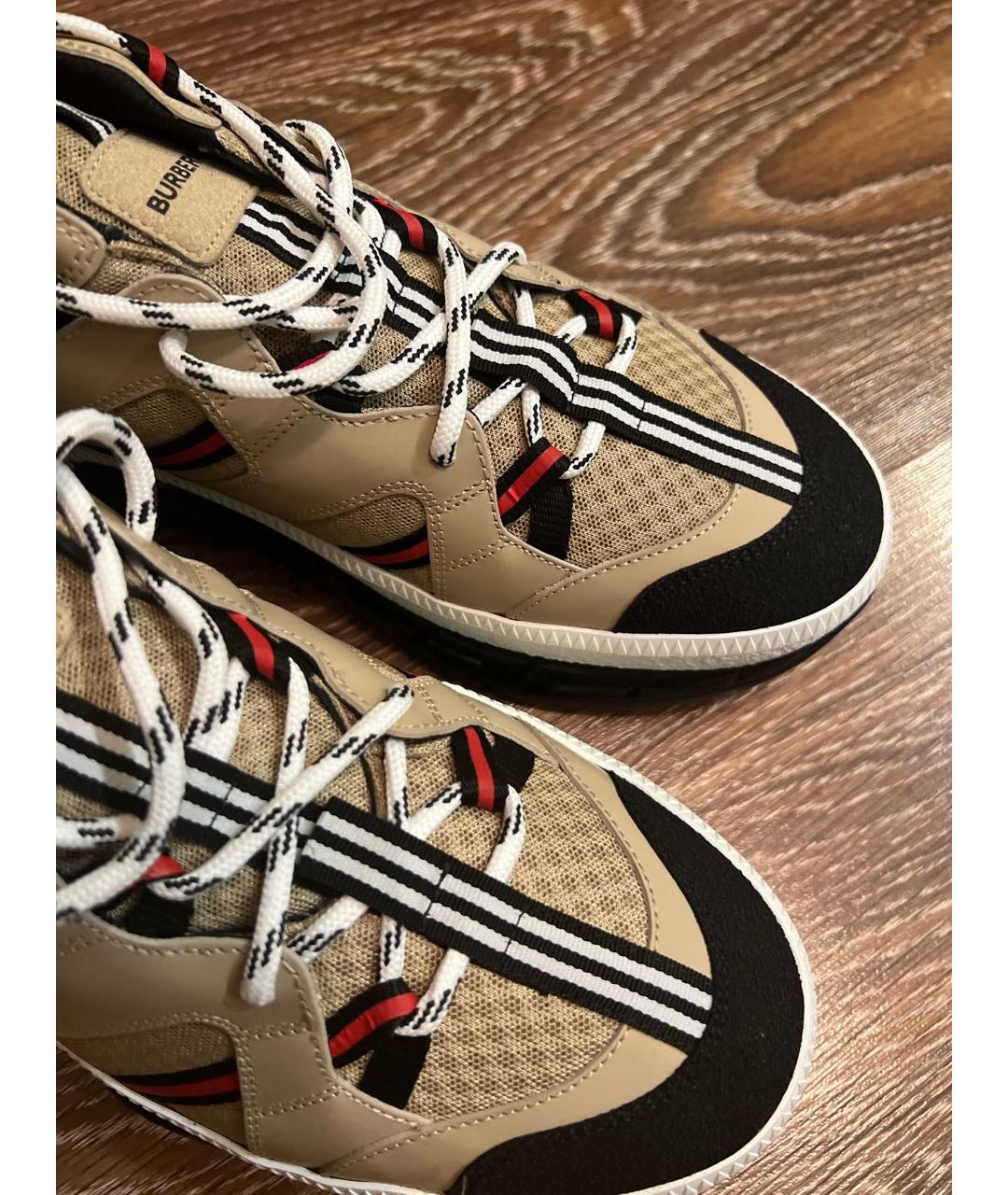 BURBERRY Мульти низкие кроссовки / кеды, фото 8
