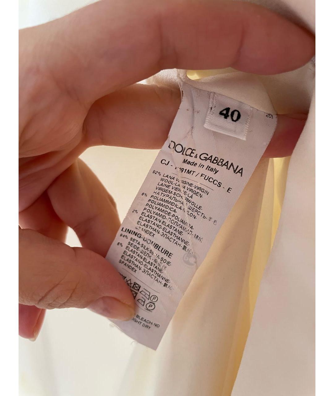 DOLCE&GABBANA Жакет/пиджак, фото 6