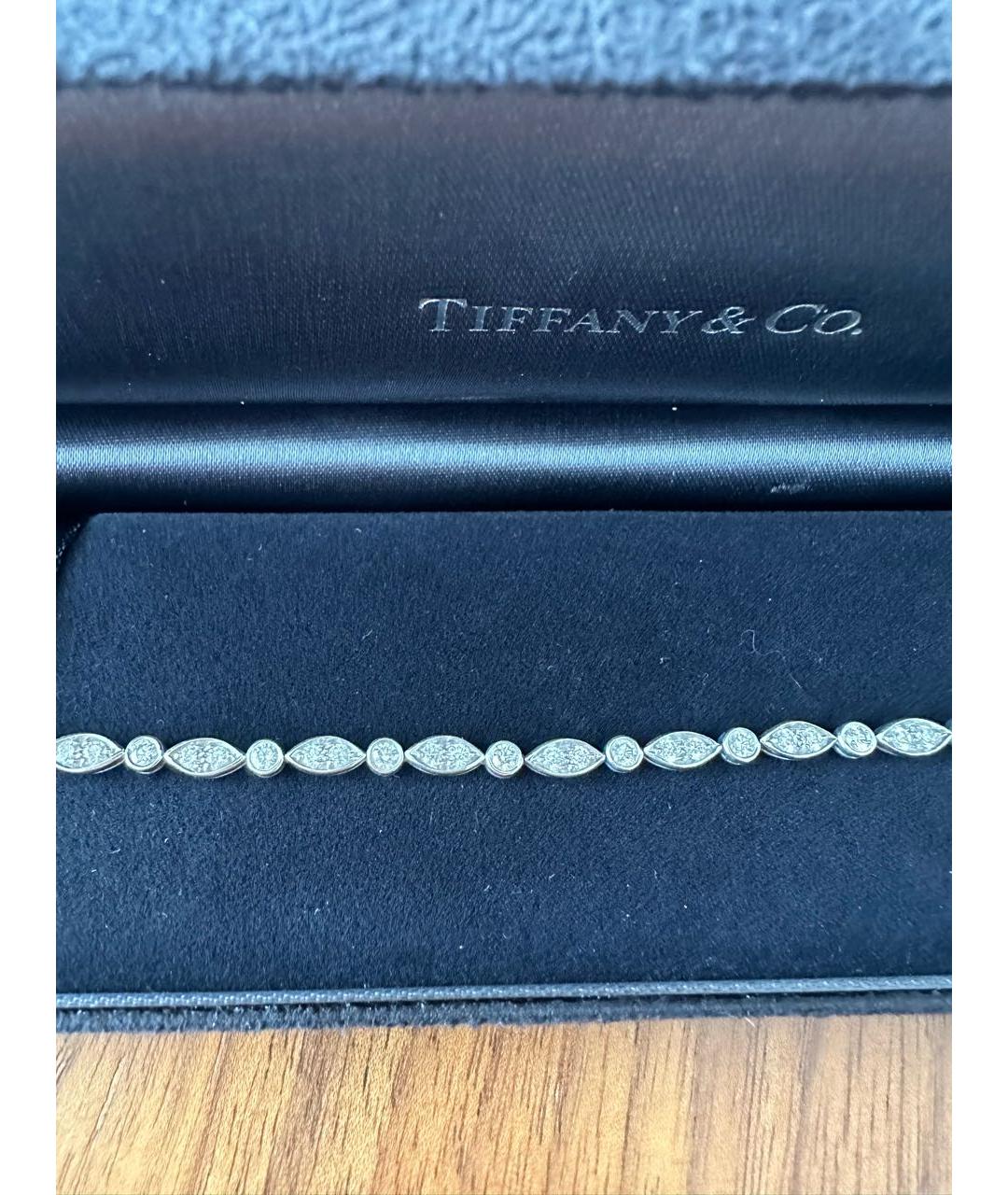 TIFFANY&CO Белый браслет из белого золота, фото 3