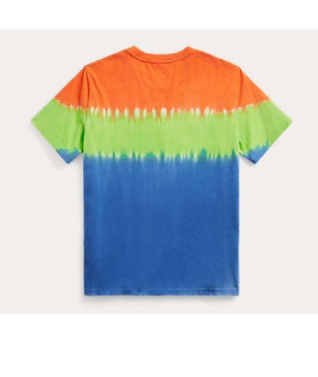 POLO RALPH LAUREN Мульти хлопковая футболка, фото 2